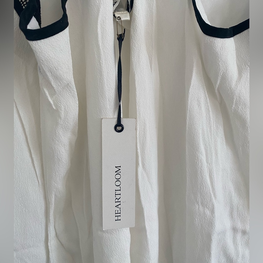 White and black dress from Heartloom